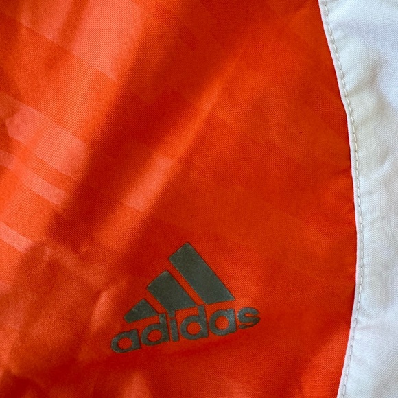 Adidas Orange and White Creamsicle Running Shorts - Picture 4 of 7